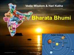 Bharata Bhumi - Gokul Bhajan & Vedic Studies