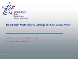 pblwebinar - Civic Action Project