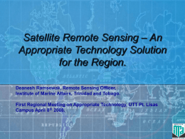 The 17th International Terascan User`s Remote Sensing Conference