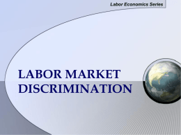Diskriminasi Pasar Tenaga Kerja – PPS