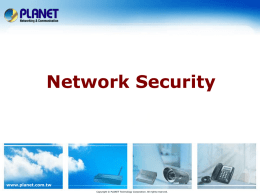 Sales Guide for Network Security