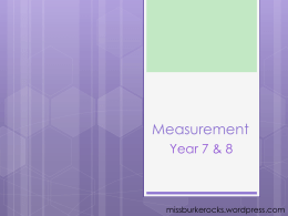 Measurement Powerpoint