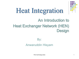 Heat Integration