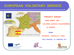 EUROPEAN VOLONTARY SERVICE