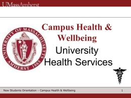 Title of presentation goes here - University of Massachusetts Amherst