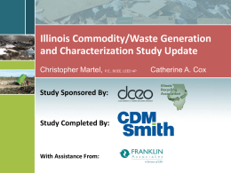 Illinois Commodity/Waste Generation and Characterization Study