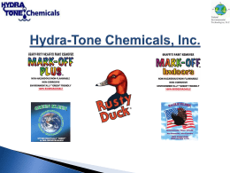 Green Team - Hydra-Tone Chemicals, Inc