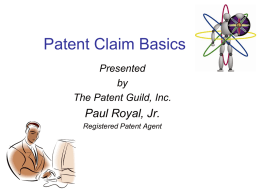 The Patent Guild, Inc.