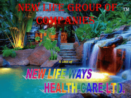 NEW LIFE HELTH CARE LTD.