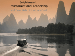 Transformational Leadership Holy Grail v2 PPS