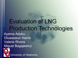 Design of LNG Facilities