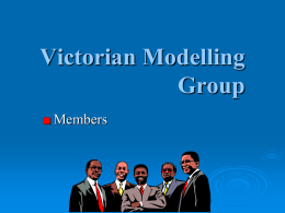 Victorian Modelling Group
