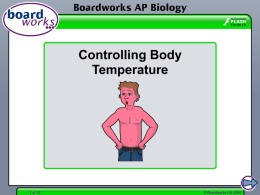 Controlling Body Temperature