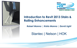 S04 Implementing & Teaching the Revit Stair & Railing
