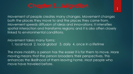 Chapter 3*Migration