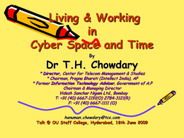 S412-Living working in cyber space_OU Hyd_18