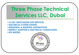 TPTS_Industrial_ppt - Three Phase Technical Services LLC