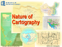 Nature of Cartography