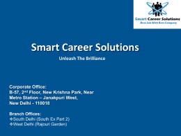About Us - Smart Career Solutions