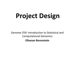 PP - Elhanan Borenstein Lab
