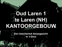Oud Laren 1 te Laren (NH)