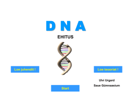 DNA ehitus