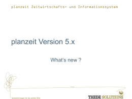 planzeit Version 5.x