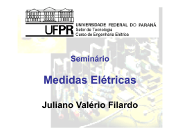 Sensores - Engenharia Elétrica da UFPR