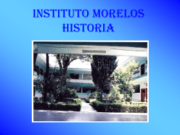 INSTITUTO MORELOS - Fundación Plancarte