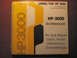 Arquitectura HP-3000