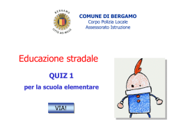 EDUCAZIONE STRADALE