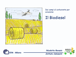 Biodiesel - Istituto Cobianchi