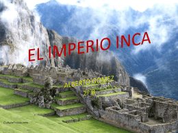 EL IMPERIO INCA - IES LAS SALINAS
