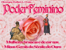 Mulheres de Minas Gerais
