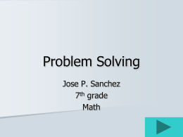 Math 7th Grade by Jose Sanchez - Anderson