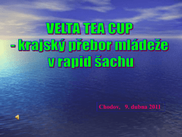 Velta Tea Cup 2011.