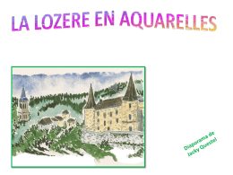 La Lozère en aquarelle