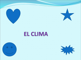 EL CLIMA - Gobierno de Canarias