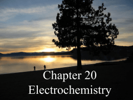 Electrochemistry Power Point
