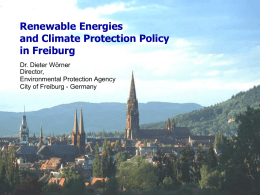SolarRegion Freiburg - Local Renewables Conference