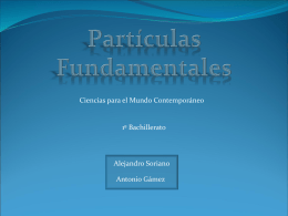 Partículas Elementales - Página web de Lorenzo