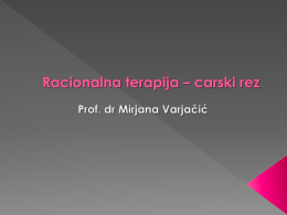Mirjana Varjacic - Racionalna terapija