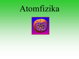 atomfizika prezentáció