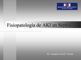 Fisiopatología de AKI en Sepsis