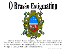 O Brasão Estigmatino - Congregação dos Sagrados Estigmas