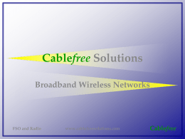 Cablefree Solutions Limited