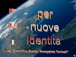 Diapositiva 1 - Evangelista Torricelli