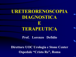 Scarica le slide sull`Ureterorenoscopia