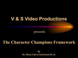 Character Champions Framework
