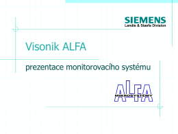Visonik ALFA - ALFA Mikrosystémy, sro